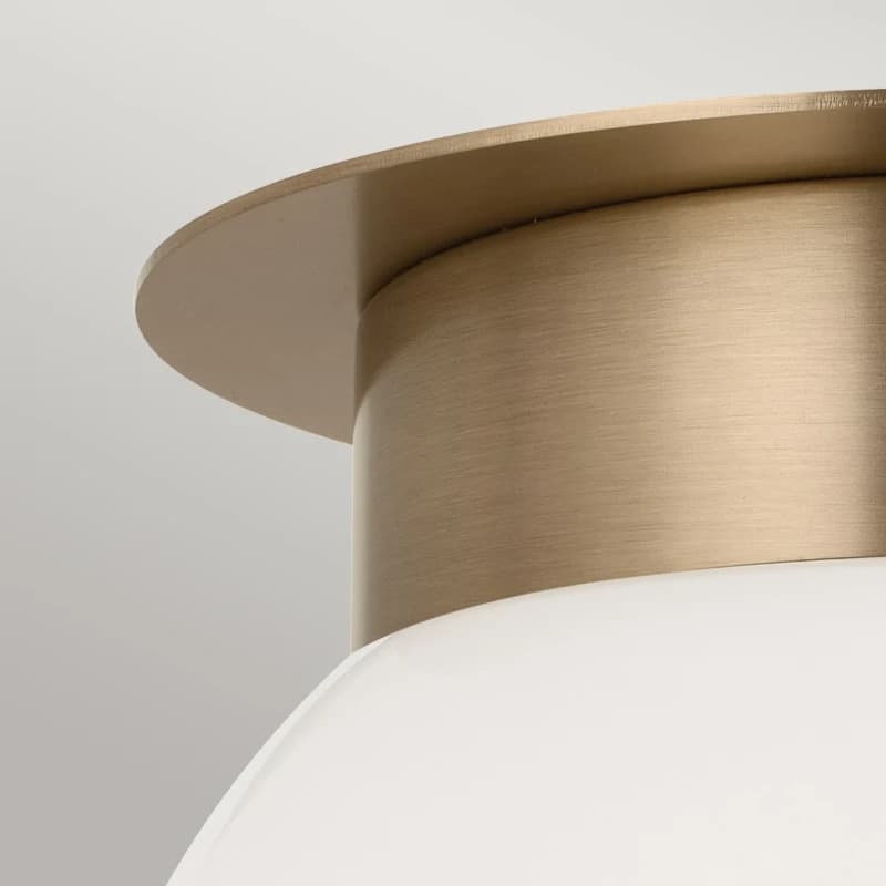 Kichler LED Plafondlamp Albers | 1X E27 Max 40W | Champagne Bronze thumbnail 2