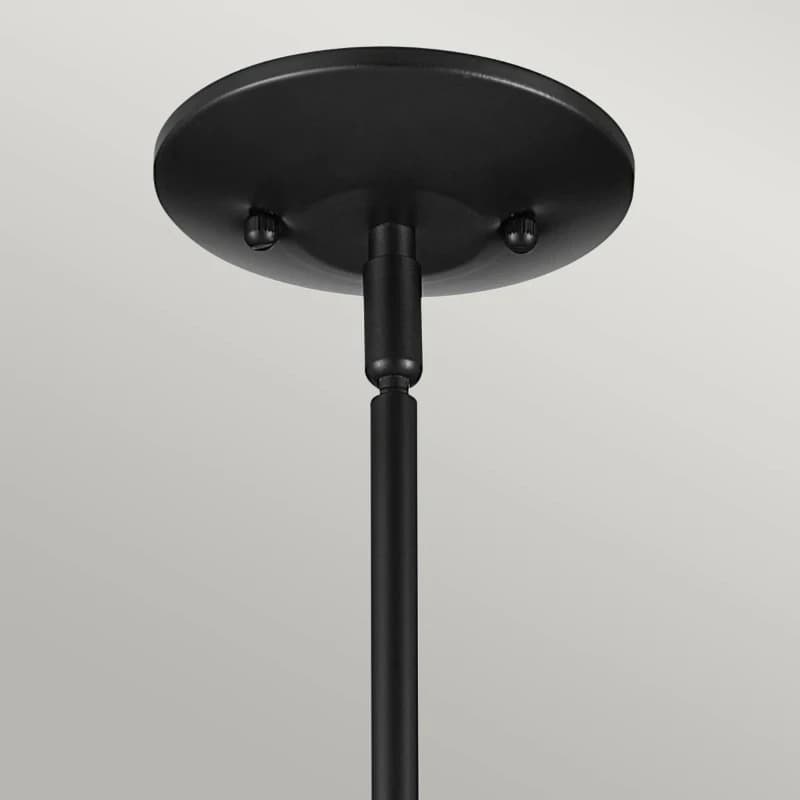 Kichler LED Hanglamp Deela | 1X E27 Max 60W | Black thumbnail 2