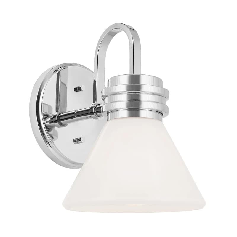 Kichler LED Wandlamp Farum | 1X E27 Max 3W | Polished Chrome