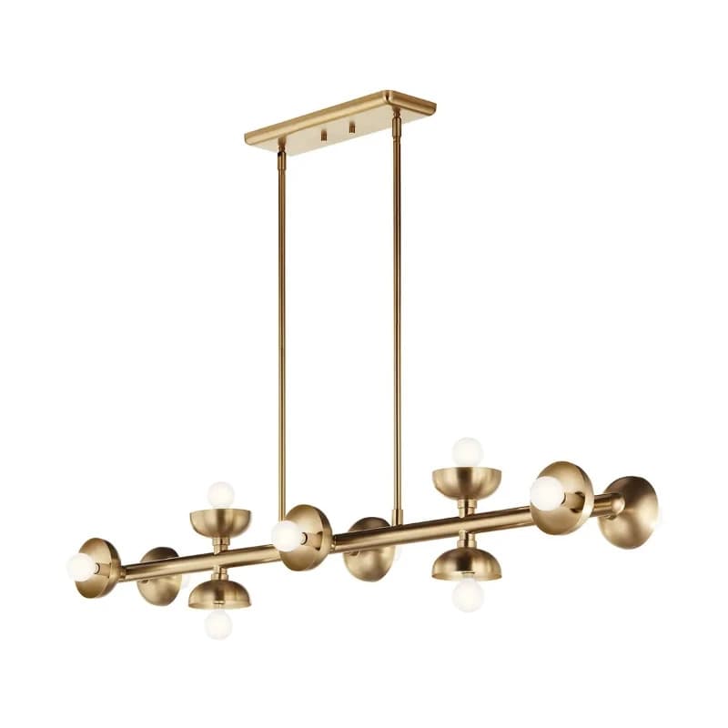 Kichler LED Hanglamp Palta | 10X E27 Max 40W | Champagne Bronze