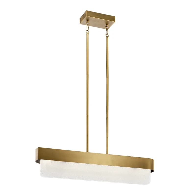 Kichler LED Kroonluchter | 40W 3000K 830 | Natural Brass