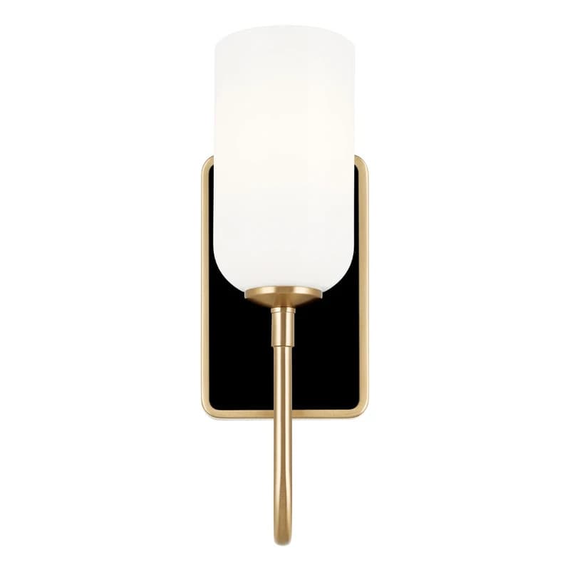 Kichler LED Wandlamp Solia | 1X E27 Max 3W | Champagne Bronze&Black thumbnail 2