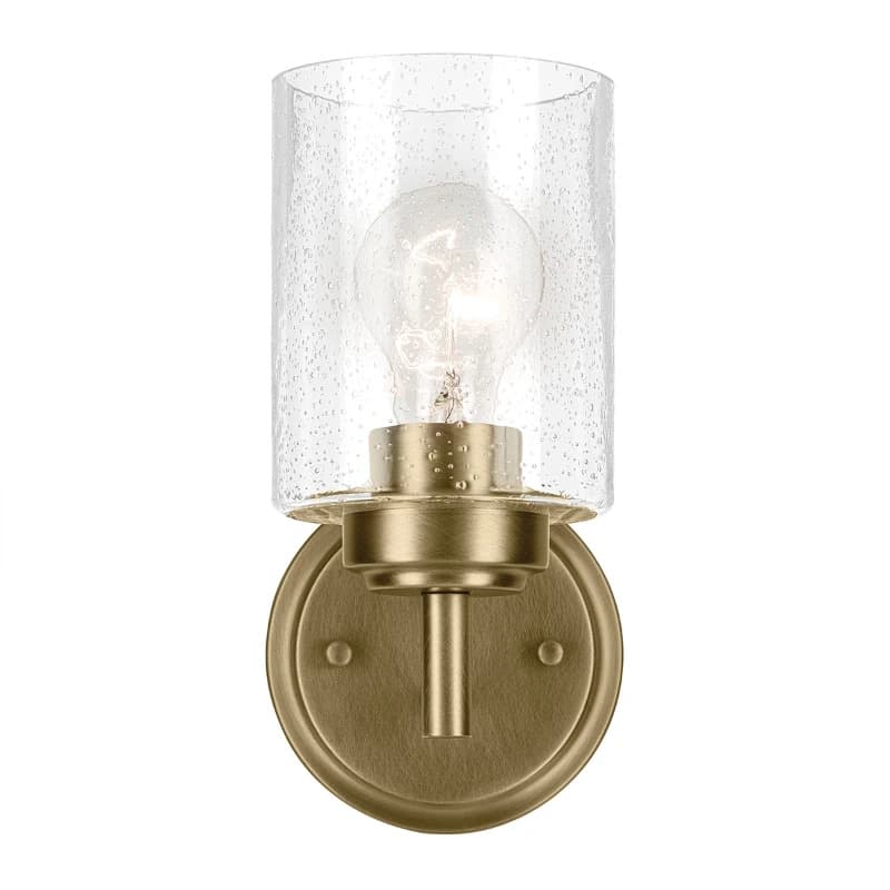 Kichler LED Wandlamp Winslow | 1X E27 Max 60W | Natural Brass thumbnail 2