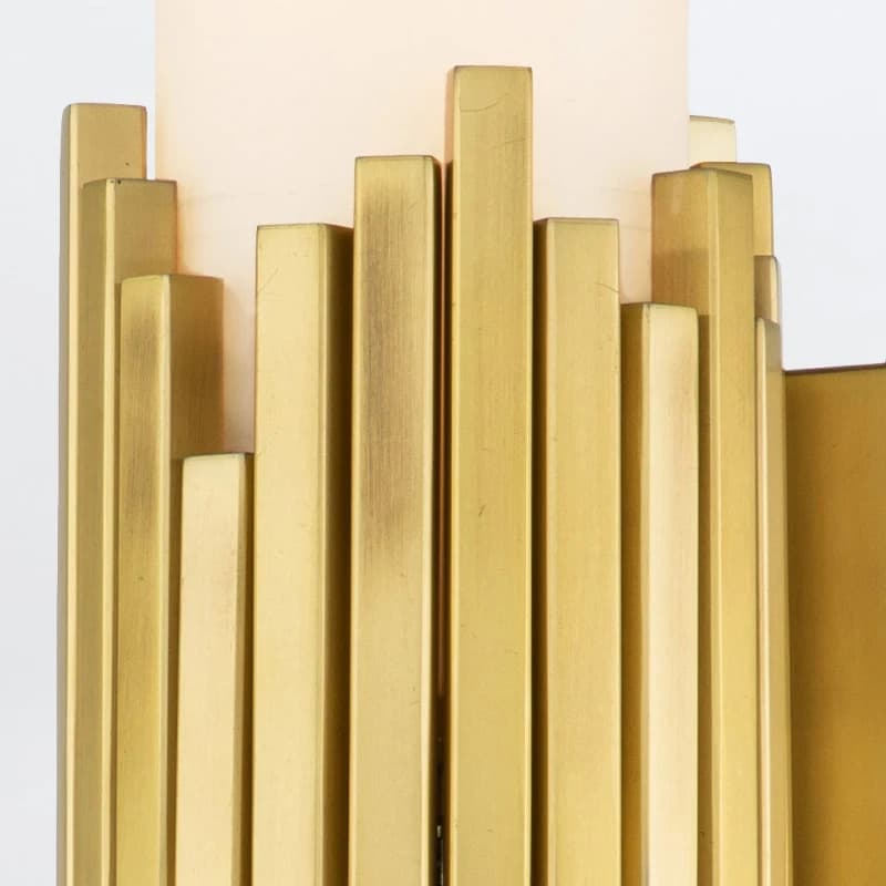 Elstead Lighting LED Wandlamp Marvele | 2X E27 Max 4W | Aged Brass thumbnail 2