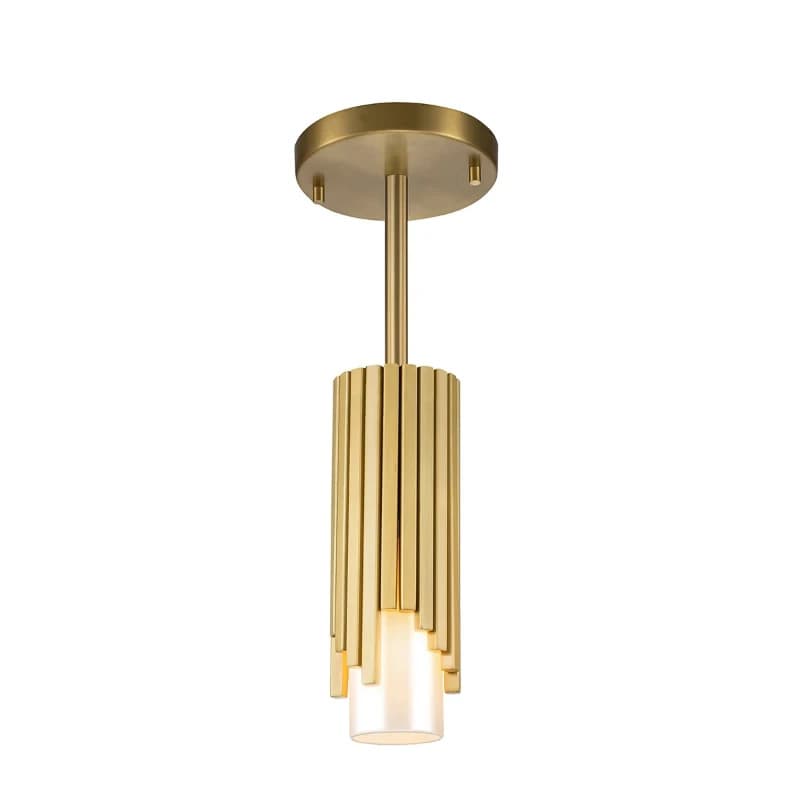 Elstead Lighting LED Hanglamp Marvele | 1X E27 Max 40W | Aged Brass thumbnail 2