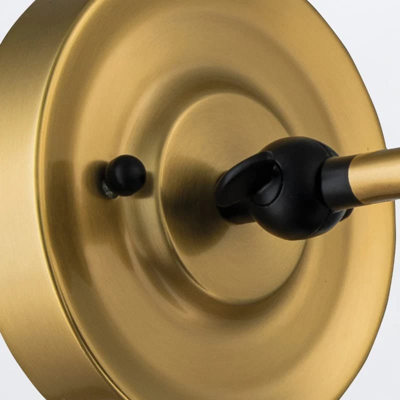 Elstead Lighting LED Wandlamp Provence | 1X E27 Max 60W | Aged Brass&Matte Black thumbnail 2