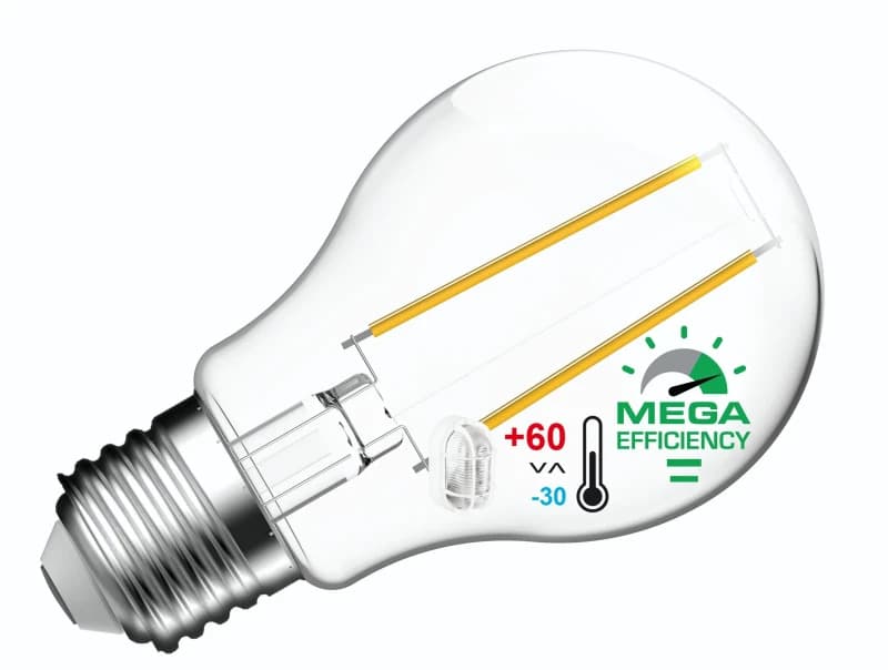 10x Megaman E27 LED Lamp | 2W 2700K 220V/240V | 827 | MM11760