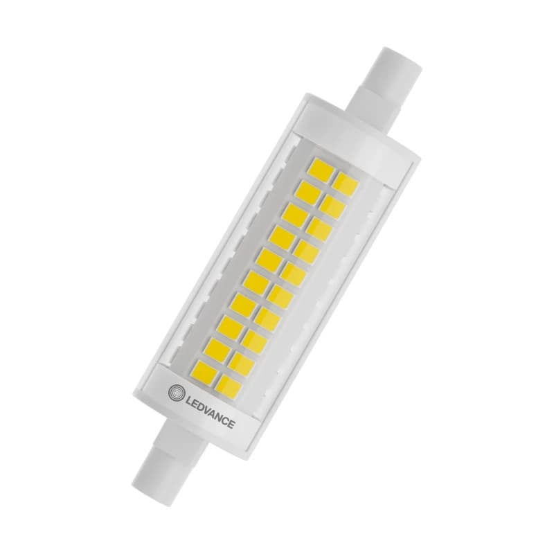 10x Ledvance R7s LED Buislamp | 9.5W 2700K 220V/240V 827 1055Lm | 300° Dimbaar 78mm