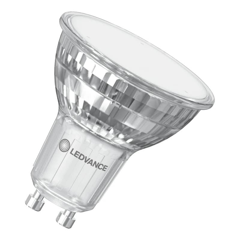 10x Ledvance GU10 PAR16 LED Spot | 5.6W 3000K 220V/240V 830 620Lm | 120° Ø50mm