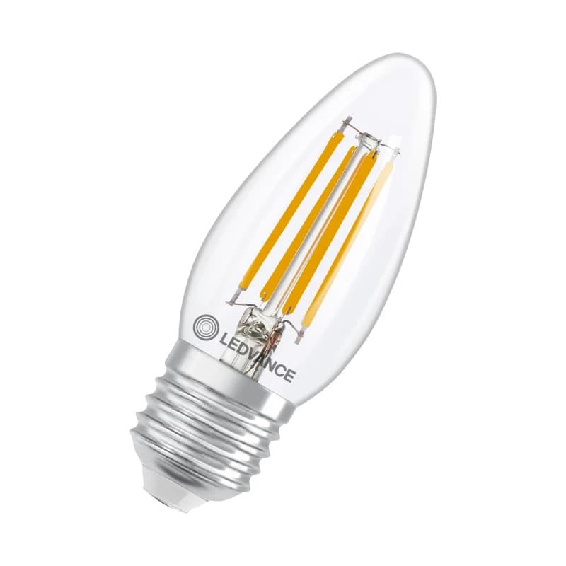 10x Ledvance E27 LED Lamp | 3.4W 2700K 220V/240V 827 470Lm | 320° Ø35mm Dimbaar