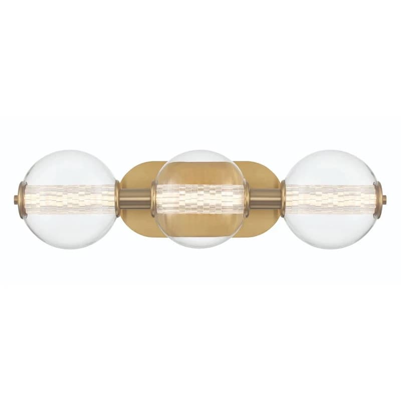 Eurofase LED Wandlamp Atomo | 13W 3000K 830 | Brushed Gold