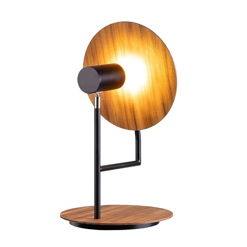 Accord Houten LED Tafellamp Dot | GU10 8W | Teak