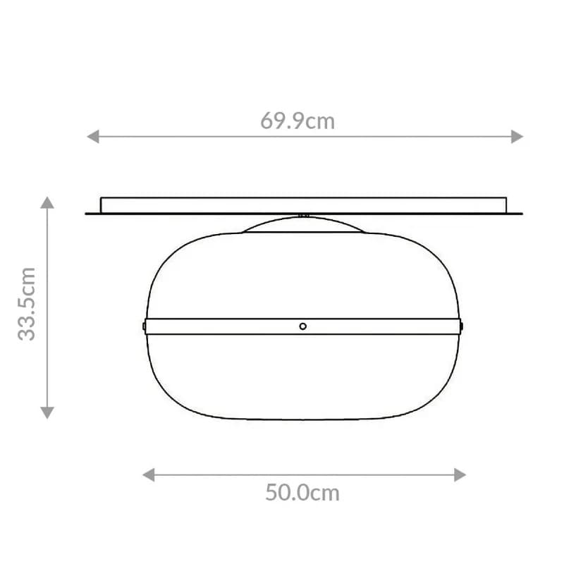 Eurofase LED Plafondlamp Nottingham | 3X E27 Max 40W | Antique Brass thumbnail 2