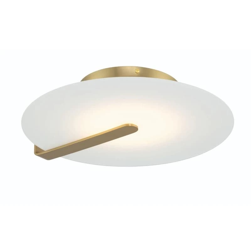 Eurofase LED Plafondlamp Nuvola | 18W 3000K 930 | Brushed Gold