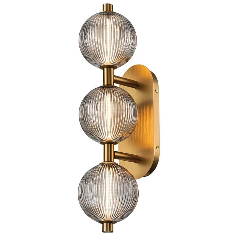Eurofase LED Wandlamp Palmas | 27W 3000K 930 | Brushed Gold