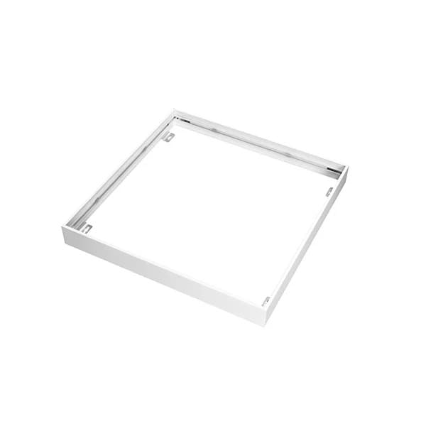 Interlight Next Paneel opbouwrand | Opbouw set paneel 600x600mm t.b.v. IL-P595 wit RAL9003