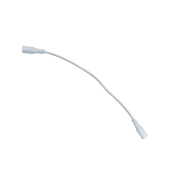 Interlight Koppelsnoer | wit 20cm male - male rond