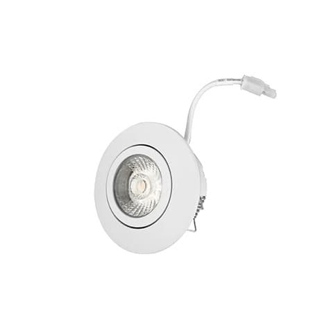 Interlight LED DownlighterØ88mm | 6W 2000K/2700K 434Lm | 920/927 IP44 Dimbaar | Luchtdicht IP44