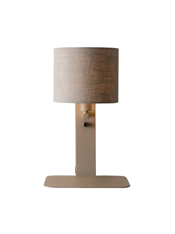 it's about RoMi LED Wandlamp Florence | 1X E14 Max 40W | Sand/Light Linen