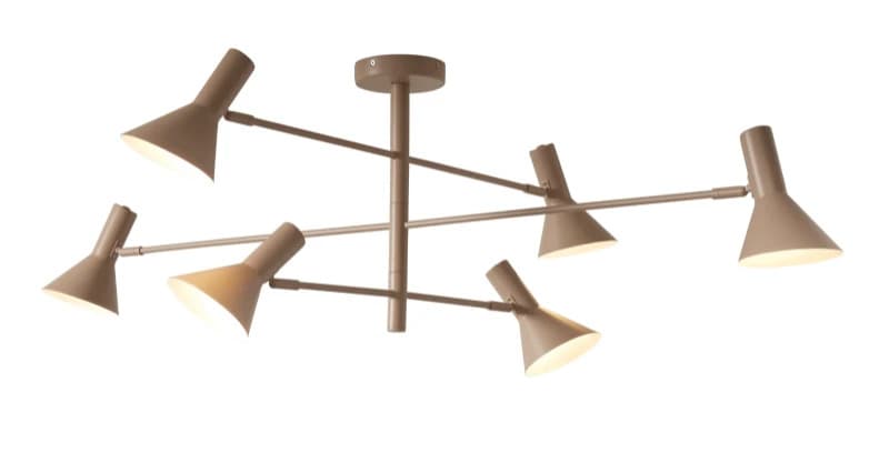it's about RoMi LED Plafondlamp Izmir | 6X E14 Max 25W | Sand