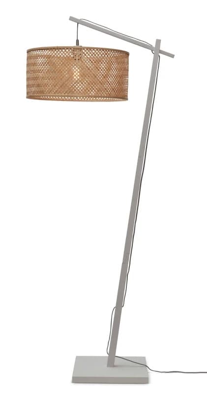 Good&Mojo Bamboe LED Staande Lamp Java | 1X E27 Max 60W | White/Natural