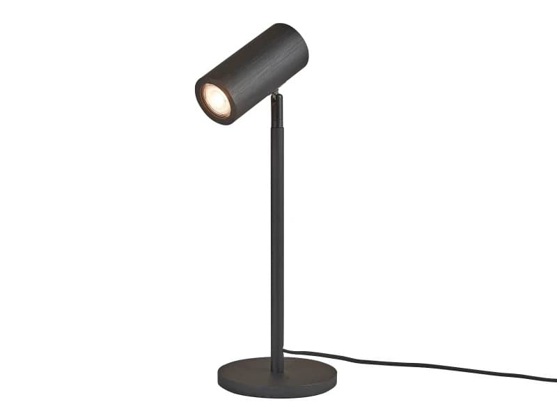 Good&Mojo Bamboe LED Tafellamp Java | 1X GU10 Max 3W | Midnight Black