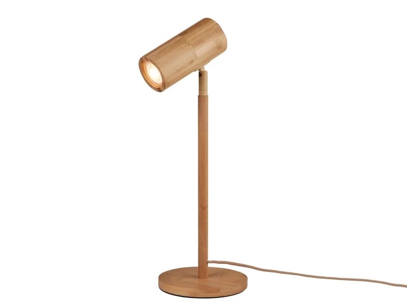 Good&Mojo Bamboe LED Tafellamp Java | 1X GU10 Max 3W | Pure Natural