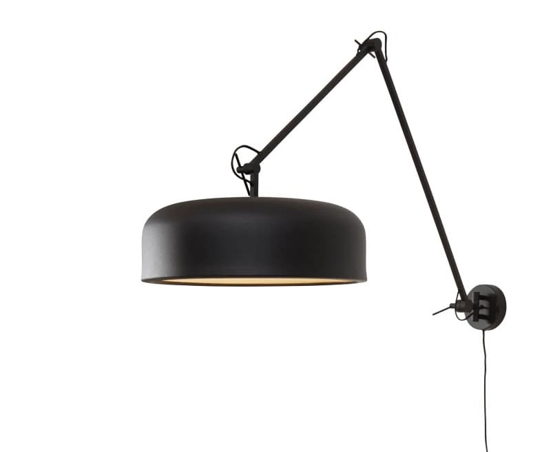 it's about RoMi LED Wandlamp Marseille | 1X E27 Max 60W | Black