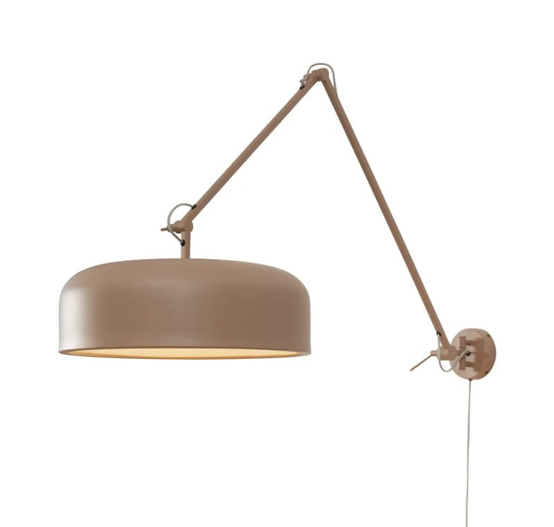 it's about RoMi LED Wandlamp Marseille | 1X E27 Max 60W | Sand