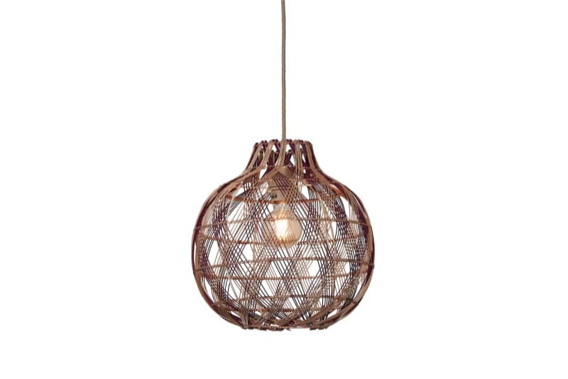 Good&Mojo Bamboe LED Hanglamp Mendoza | 1X E27 Max 60W | Warm Earth Tones