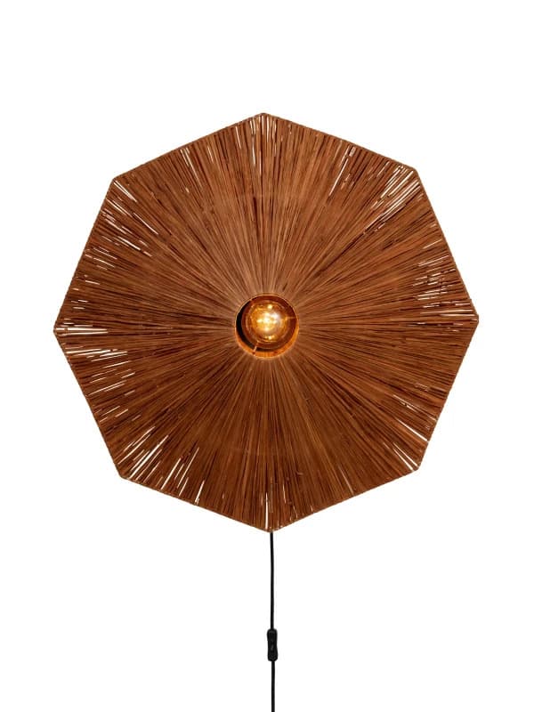 Good&Mojo LED Wandlamp Panama | E27 60W | Brown