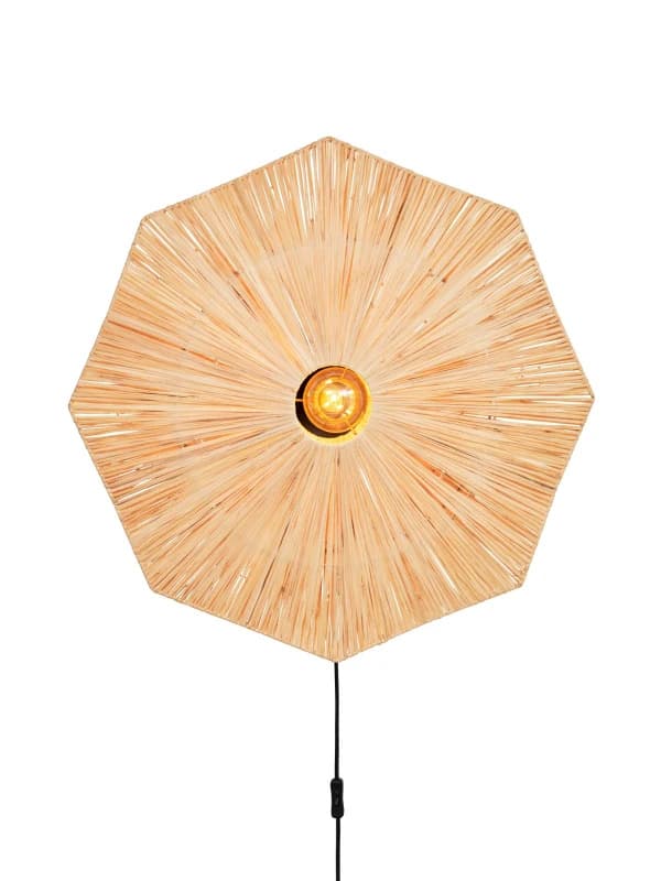 Good&Mojo LED Wandlamp Panama | E27 60W | Natural