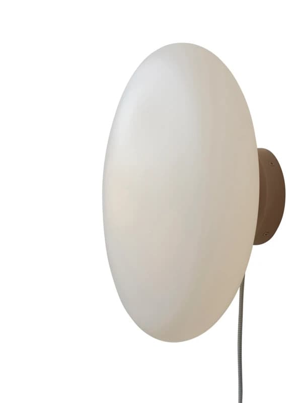 it's about RoMi LED Wandlamp Sapporo | 1X E27 Max 25W | White/Sand