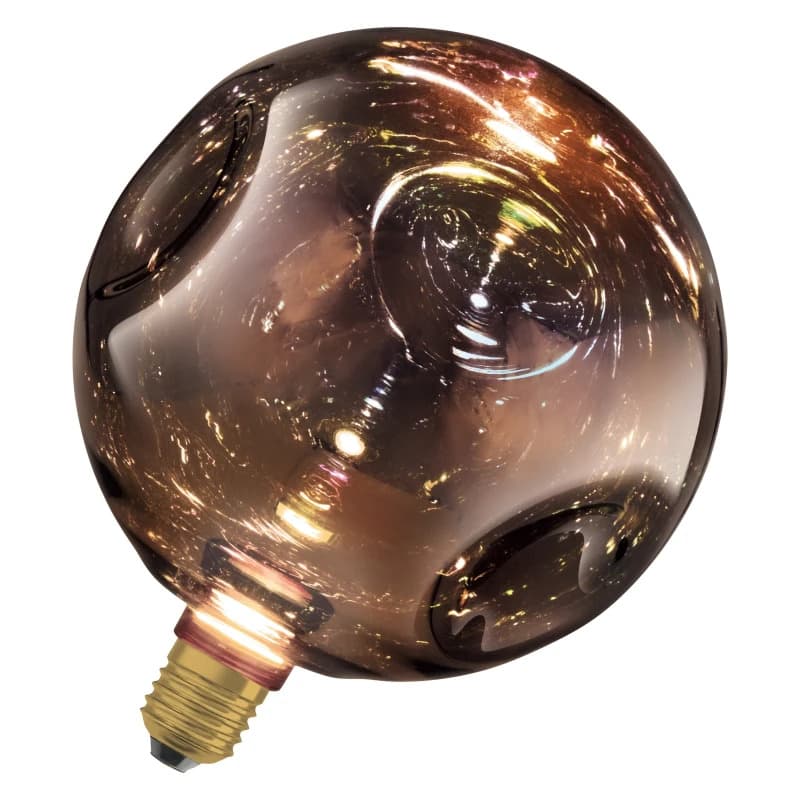 4x Osram E27 LED Lamp | 3.5W Zwart 220V/240V 827 300Lm | 100°