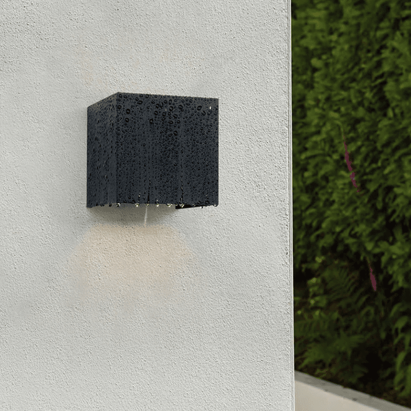 VNL Led Cube 2X3W Pvc Grijs 3000K thumbnail 2