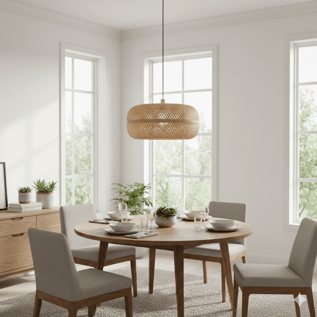 Good&Mojo Bamboe LED Hanglamp Palawan | 1X E27 Max 60W | Naturel thumbnail 2