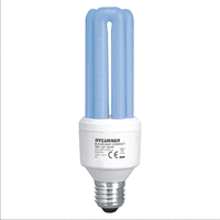 10x Sylvania E27 UV Lamp | minilynx bl368 blacklight 20w e27 | Insectenbestrijding