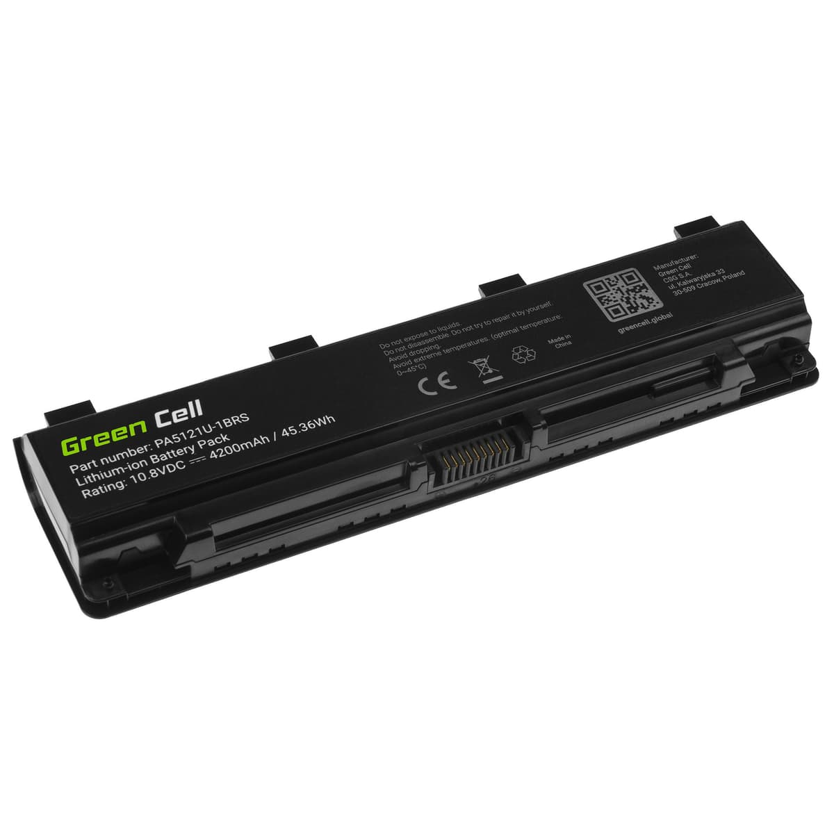 Batterij PA5121U-1BRS PABAS274 voor de Toshiba Satellite P70-A P70-A-10L P70-A-10W P75-A P75-A7100 P75-A7200