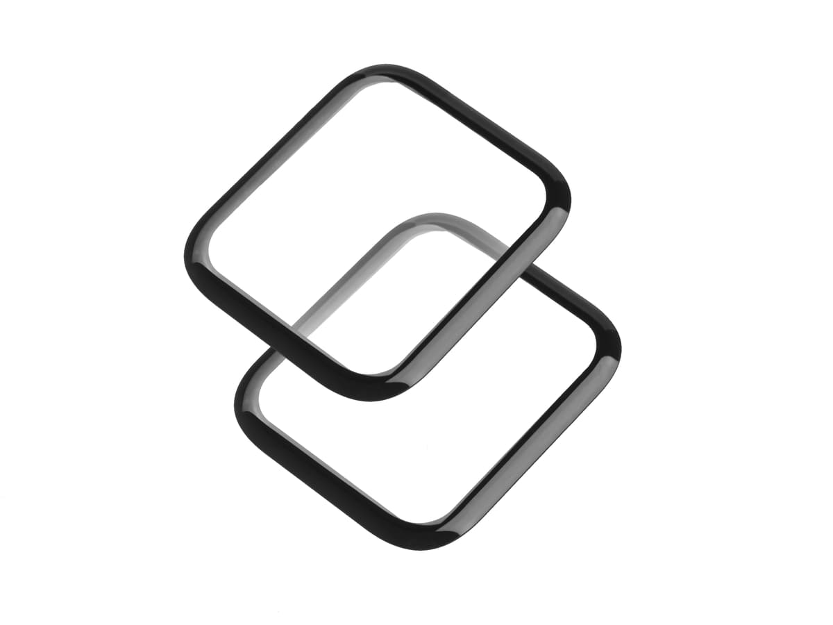 2x Screen Protector GC Clarity voor Apple Watch 4/5 44mm