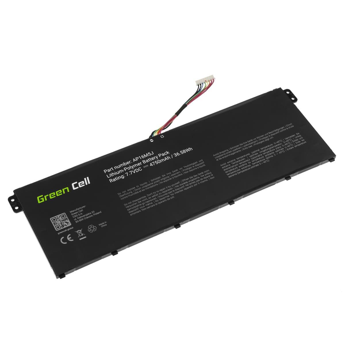 Batterij AP16M5J voor de Acer Aspire 3 A315 A315-31 A315-42 A315-51 A317-51 Aspire 1 A114-31
