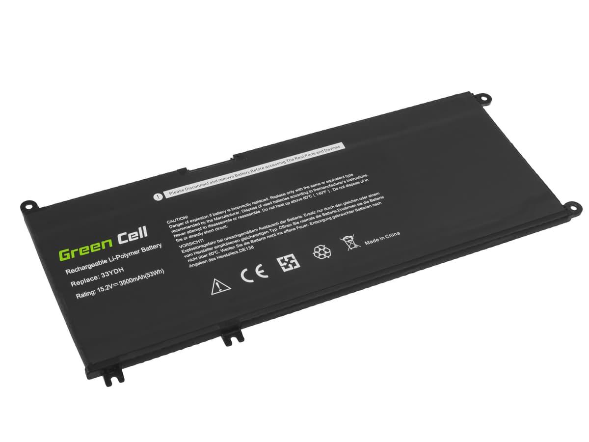 Batterij 33YDH voor Dell Inspiron G3 3579 3779 G5 5587 G7 7588 7577 7773 7778 7779 7786 Latitude 3380 3480 3490 3590
