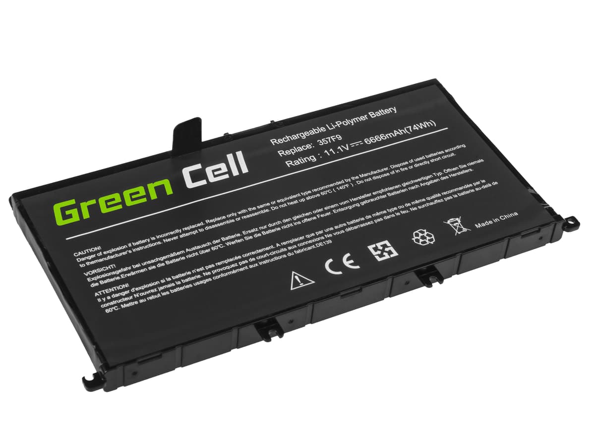 Batterij 357F9 voor Dell Inspiron 15 5576 5577 7557 7559 7566 7567 4200mAh