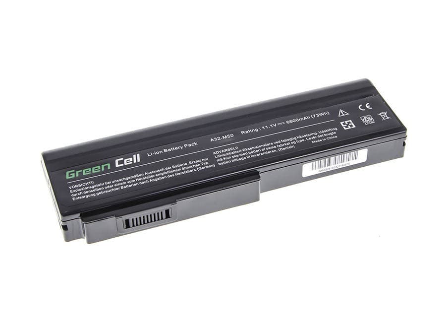 Batterij voor Asus A32-M50 A32-N61 N43 N53 G50 L50 M50 M60 N61VN / 11,1V 6600mAh