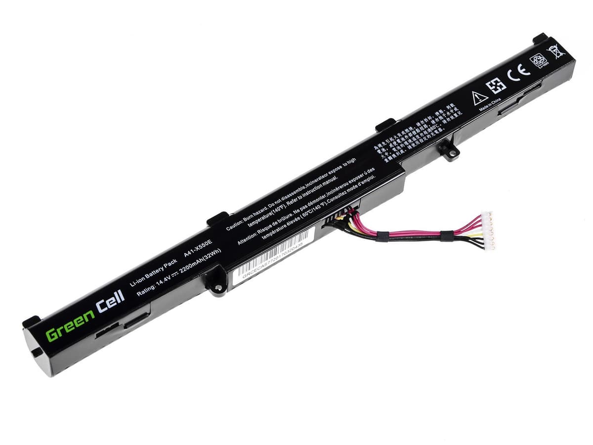 Batterij voor Asus A41-X550E F550D F550DP F750L / 14,4V 2200mAh