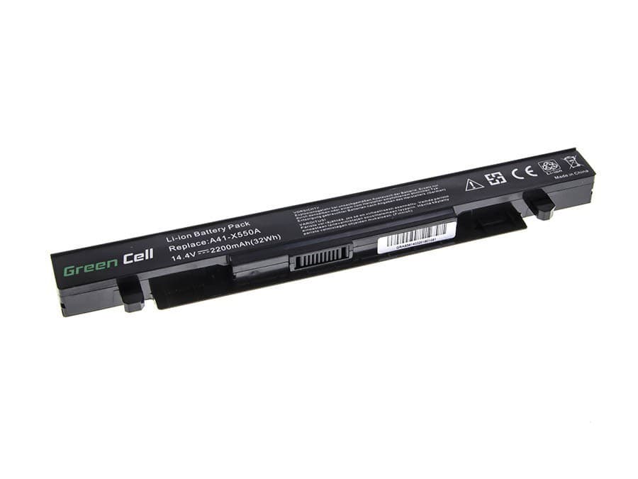 Batterij voor Asus A450 A550 R510 X550 / 14,4V 2200mAh