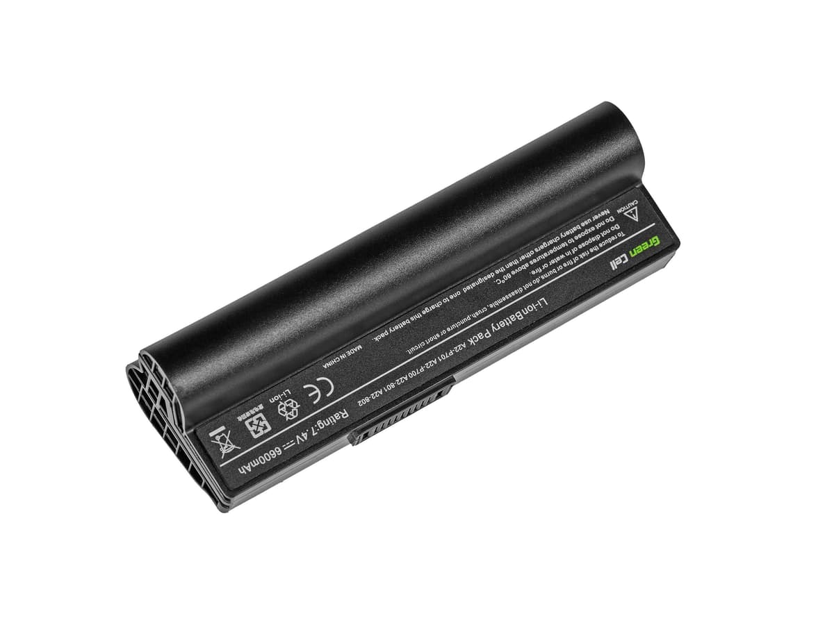 Batterij voor Asus Eee PC 700 701 900 2G 4G 8G 12G 20G / 7,4V 6600mAh - afbeelding 1