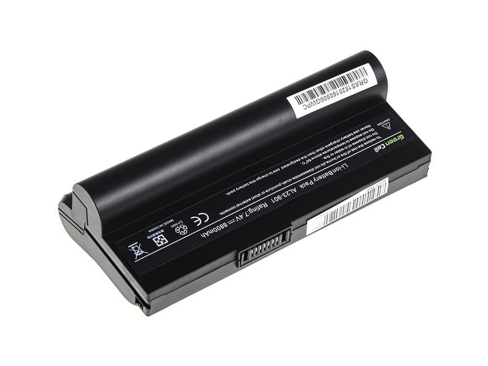 Batterij voor Asus Eee-PC 901 904 1000 1000H (zwart) / 7,4V 8800mAh - afbeelding 1