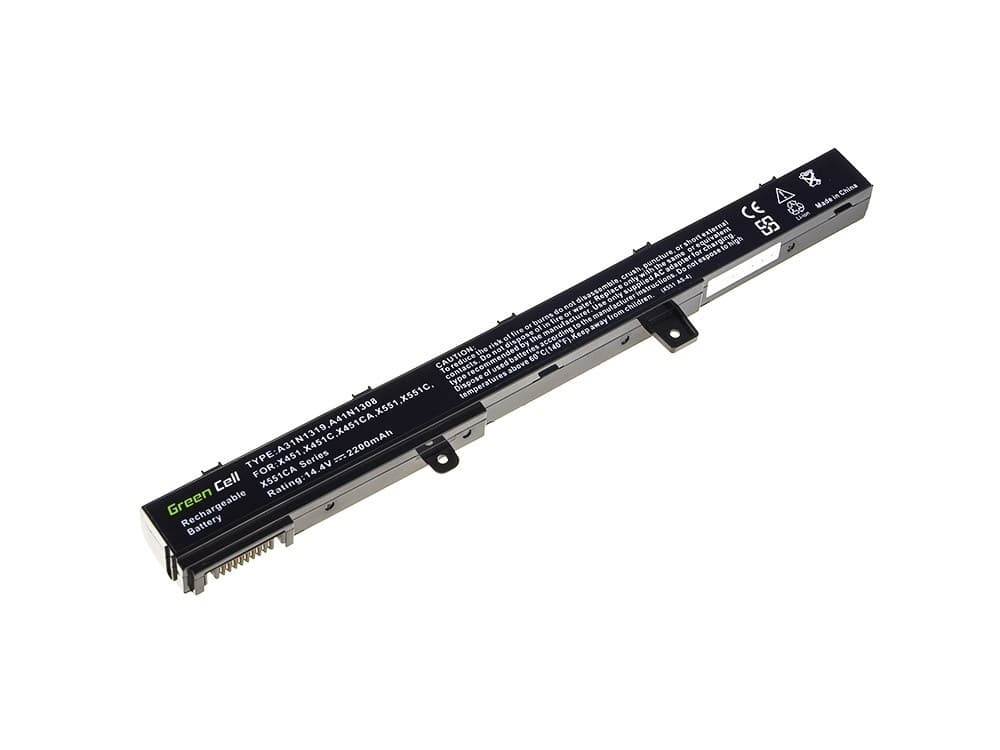 Batterij voor Asus R508 R556 R509 X551 / 14,4V 2200mAh