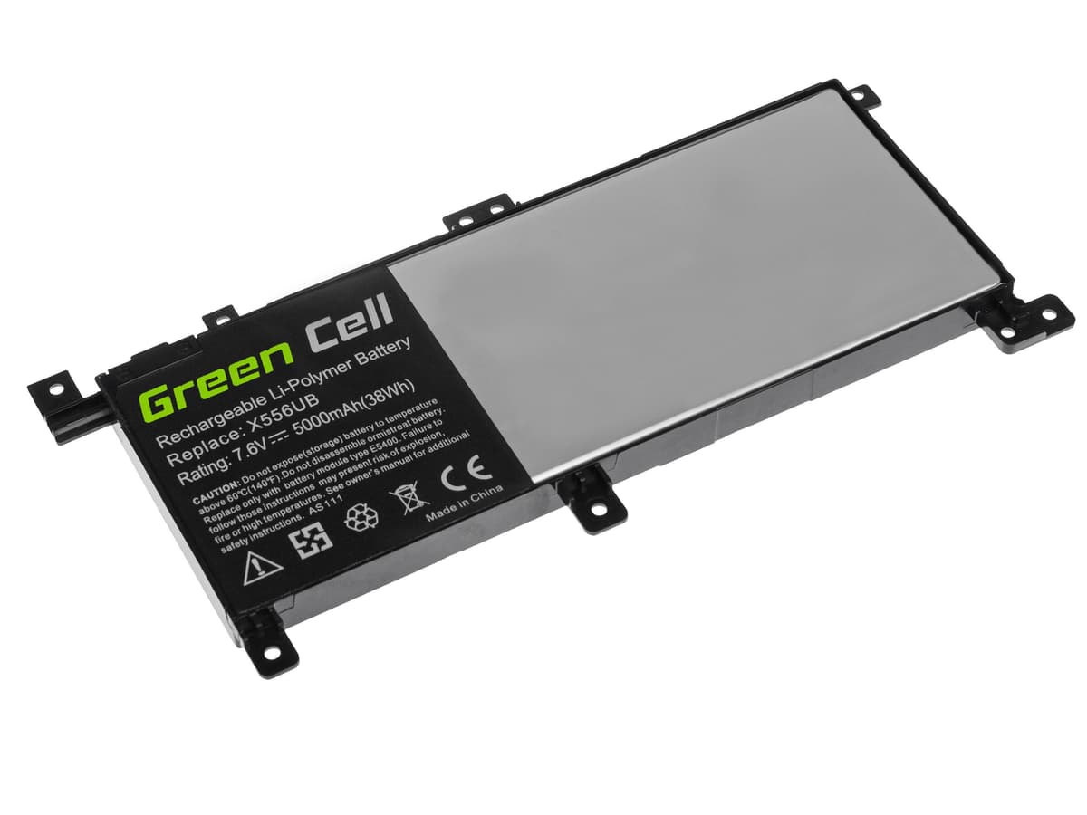 Batterij voor Asus X556U / 7,6V 5000mAh - afbeelding 1