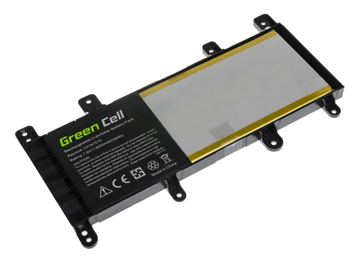 Batterij voor Asus X756U / 7,6V 5000mAh